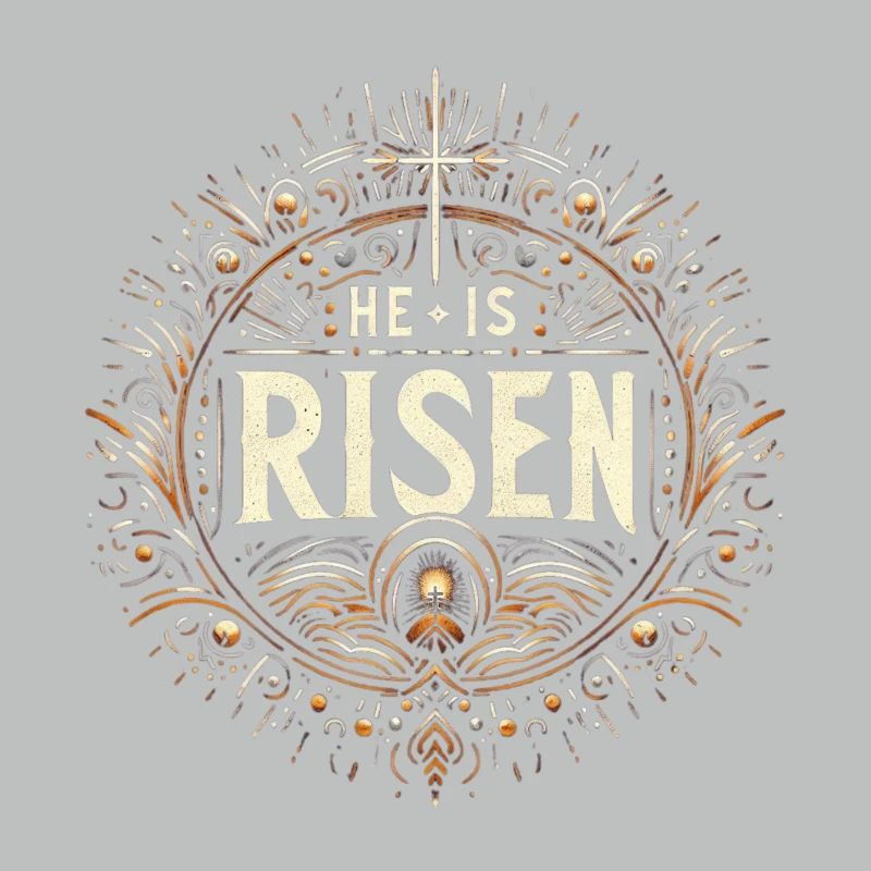 He Is Risen – Easter Ornament