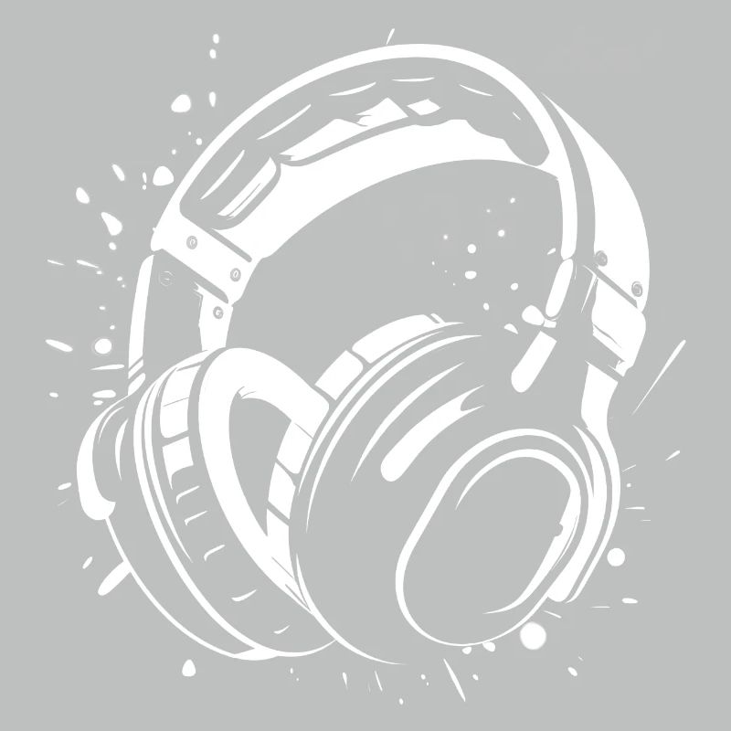 Dj Headphones Sketch
