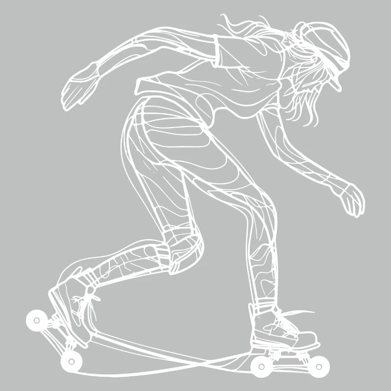 Rollschuh Mädchen
