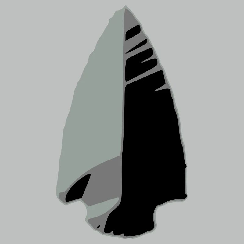 flint arrowhead indian