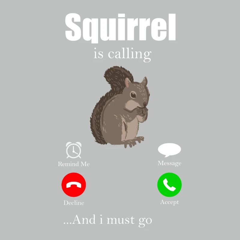 Squirrel Tshirt Chipmunk Squirrel Nut