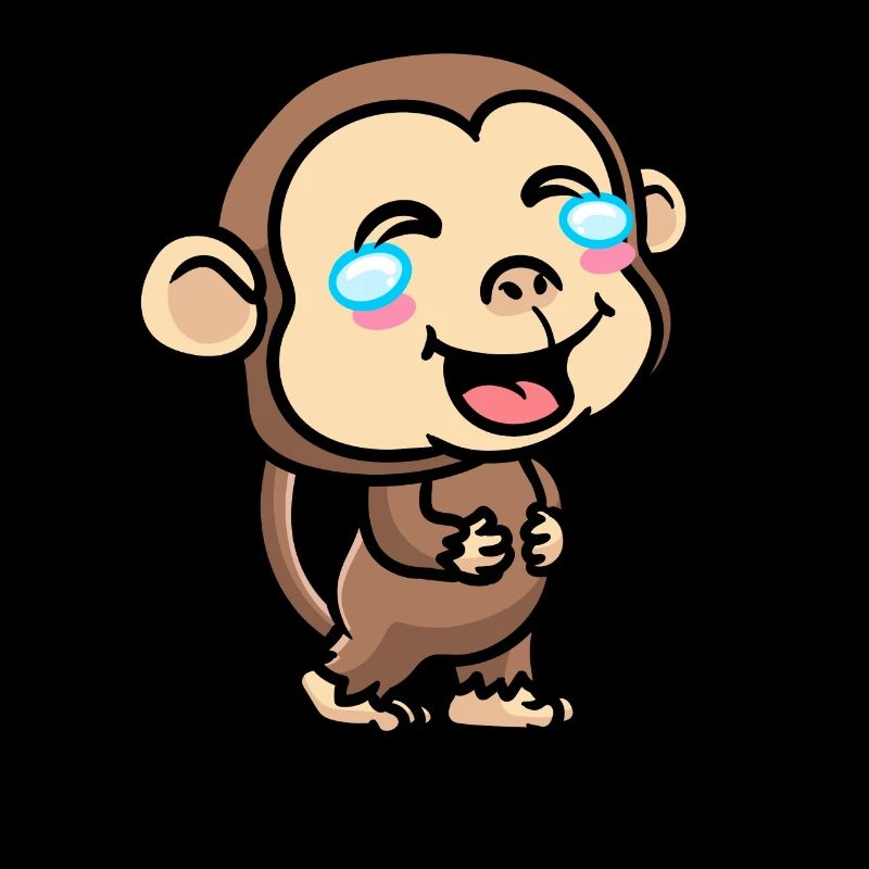 Monkey Emoticon Emotion Monkey Lover