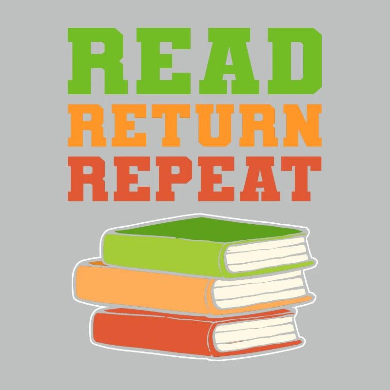 Read Return Repeat Librarian Book Lover
