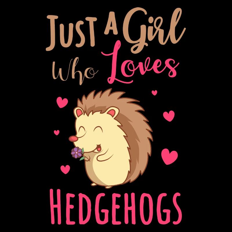 Nur Ein Mädchen Das Igel Liebt