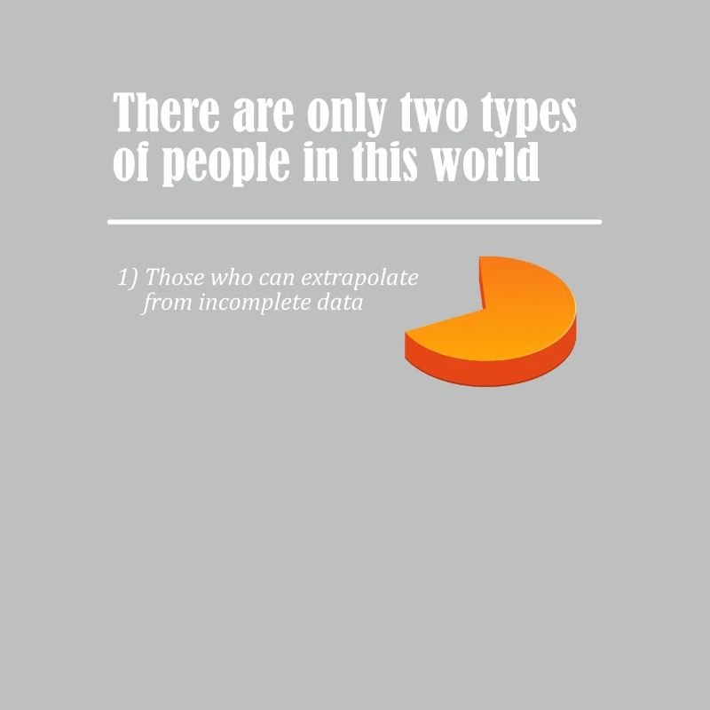 Two Types of People Extrapolate Incomplete Data