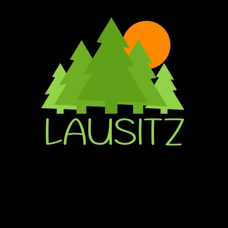 Wald Sonnenuntergang Lausitz