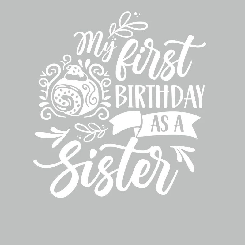 First birthday as sister dad daddy daddy