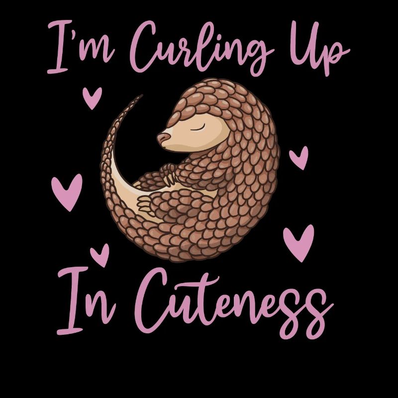 Se pelotonner dans des pangolins mignons