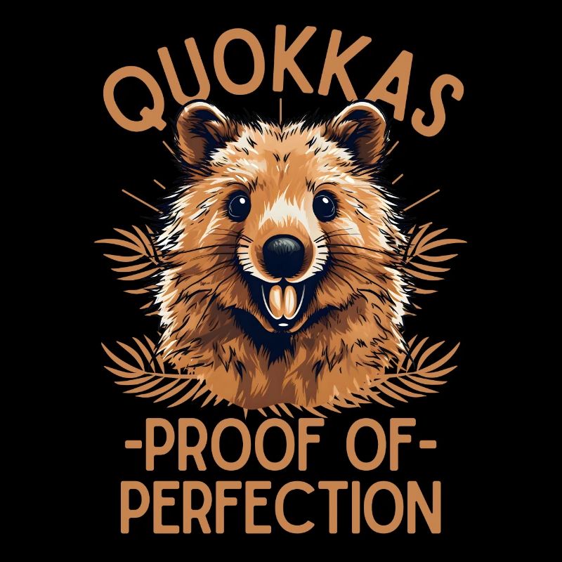 Lachender Quokka