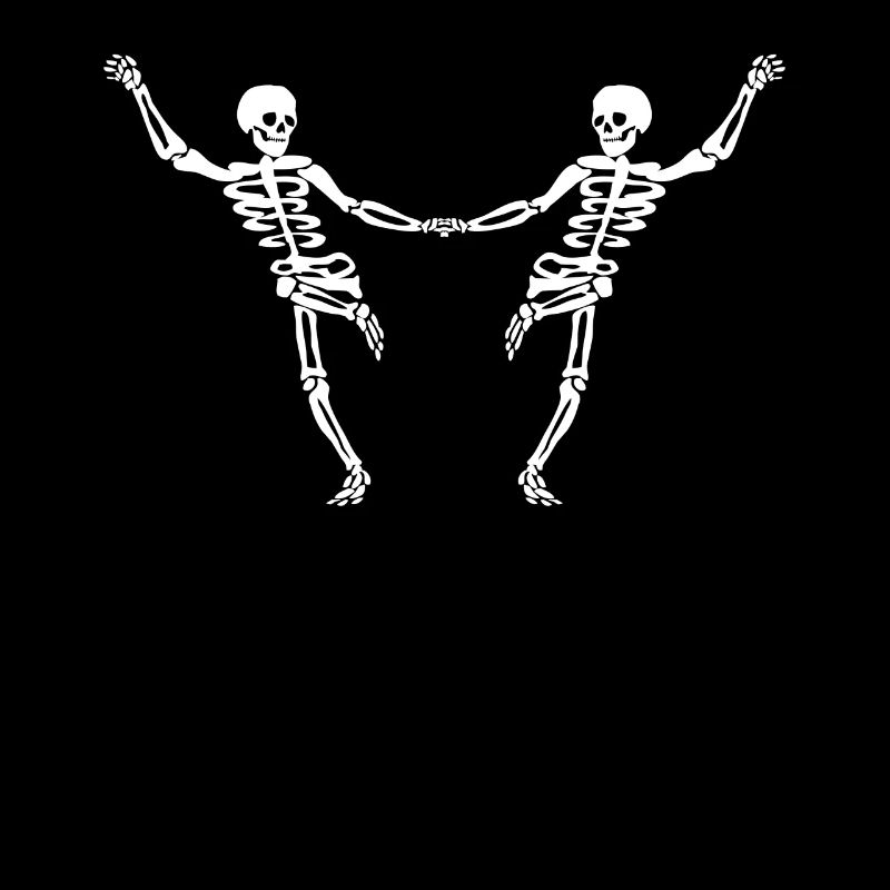 Danser Halloween Boogie-Woogie Skeletons