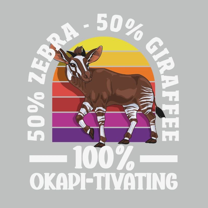 Funny zookeeper okapi lover