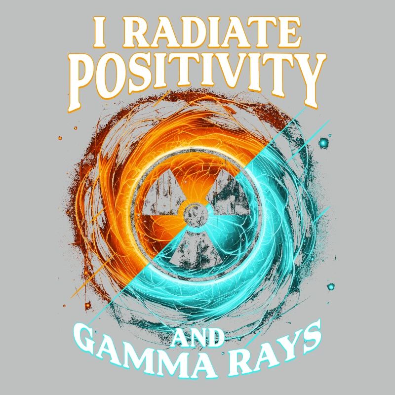 Nuclear Engineer Radiate Positivity And Gamma Rays