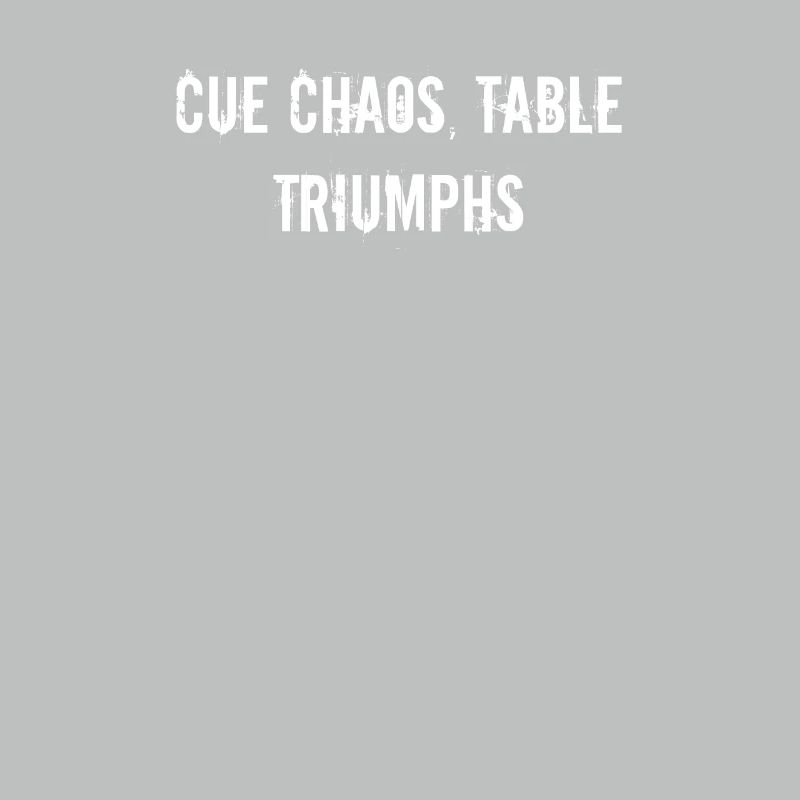 Billard - Cue chaos, table triumphs
