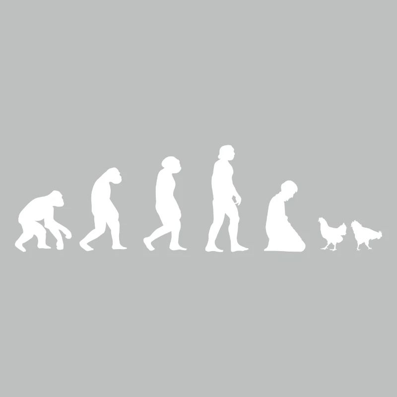 Évolution du poulet - T-shirt Farmer Farmer Chickens