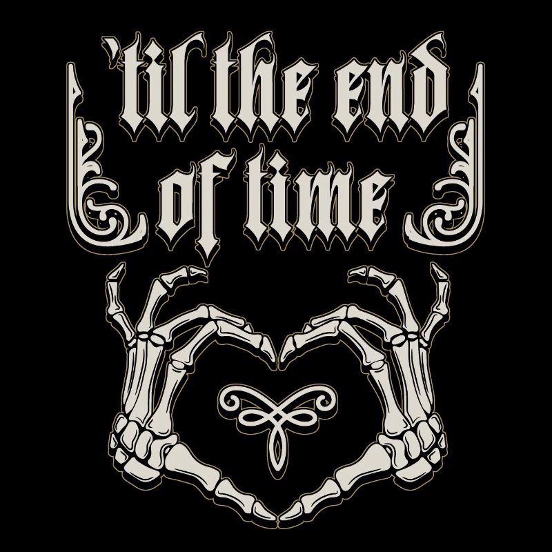 Gothic Love, Saying with Bone Hands, Skeleton