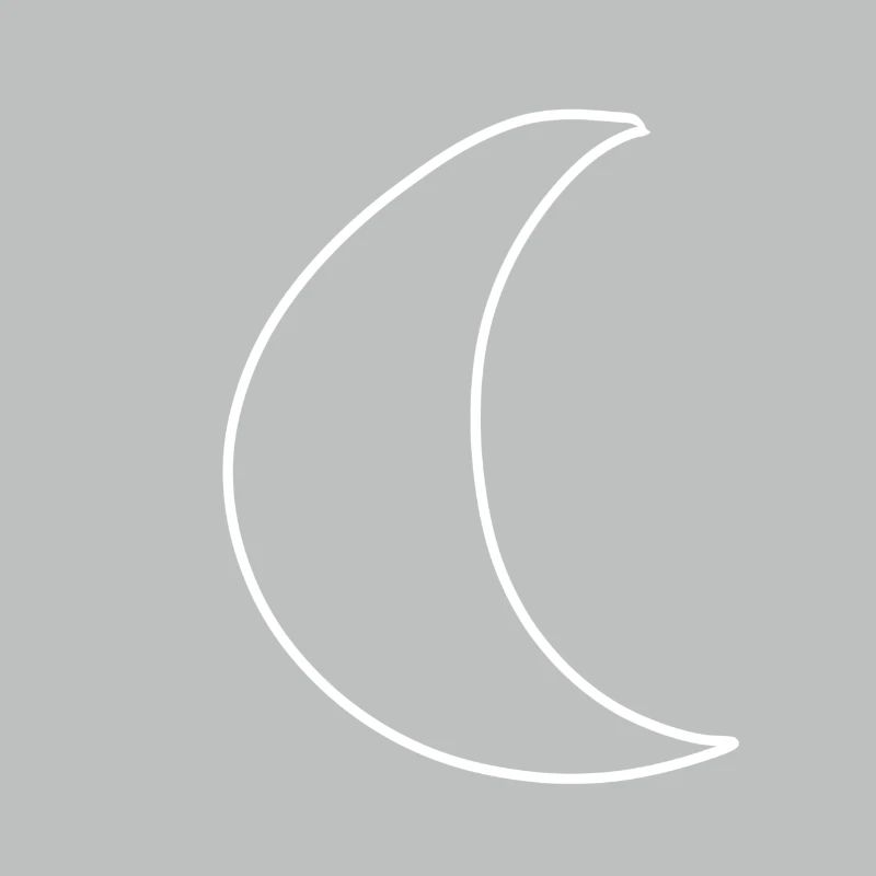 moon symbol shape