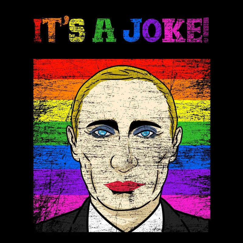 Cadeau politicien blague Poutine