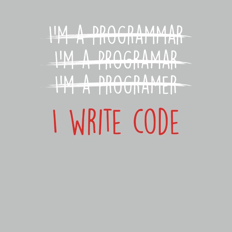 I Write Code Coder Programmer Programming Gift