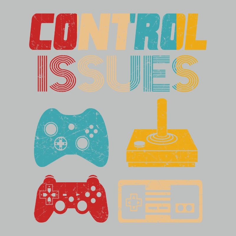 Retrogaming Gamer Gaming Controller Joystick
