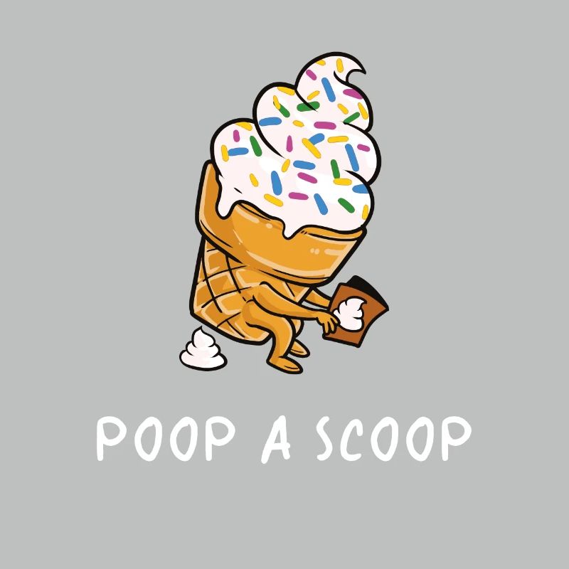 Lustiges Eiscreme Eis Eiskreme Speiseeis