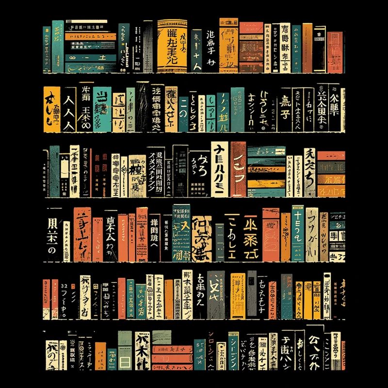 Buch Bunte Kunst Text Grafikmotiv Buch