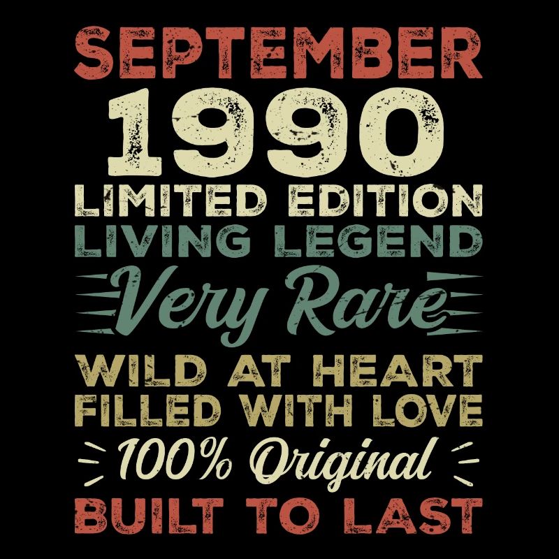 Anniversaire Septembre 1990 Edition Limitée Original