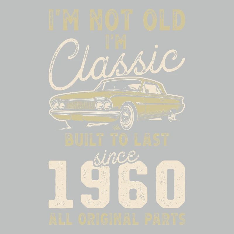 Geboren 1960 Geburtstag Oldtimer
