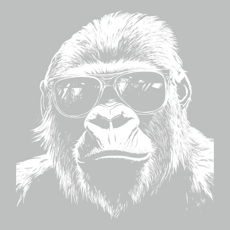 Cool Gorilla Monkey Lunettes de soleil d’été