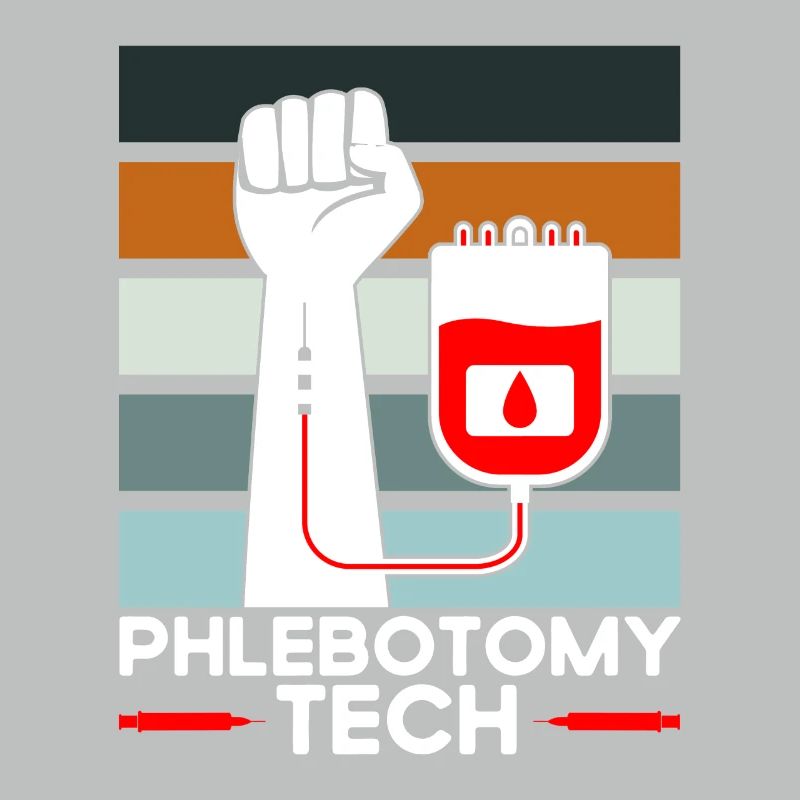 Phlebotomy Blood Sample Phlebotomist Tech Gift