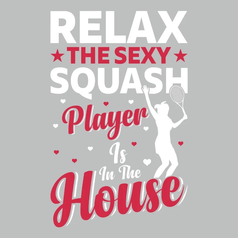 Relax The Sexy Squash Player is here - Squash