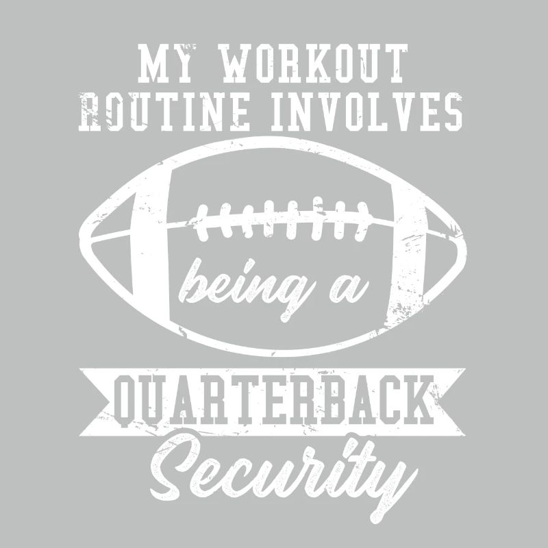 Fußball Quarterbacks Sicherheit Workout Routine