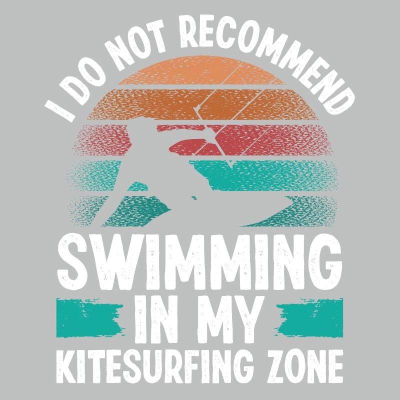 Kitesurf Humour Je ne recommande pas Kiteboarder