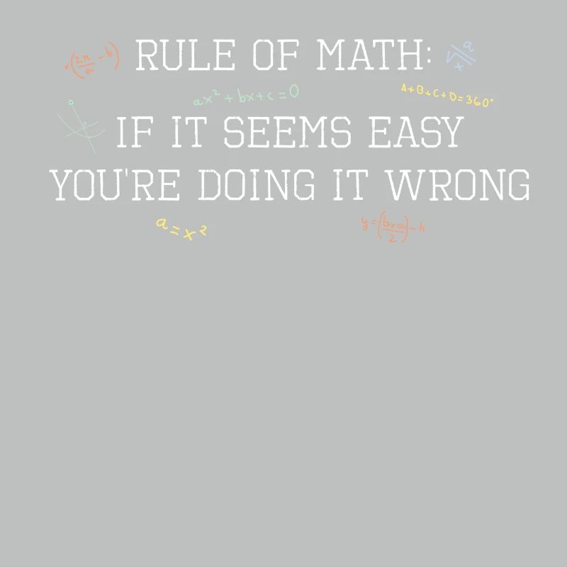 Math rules complex simple