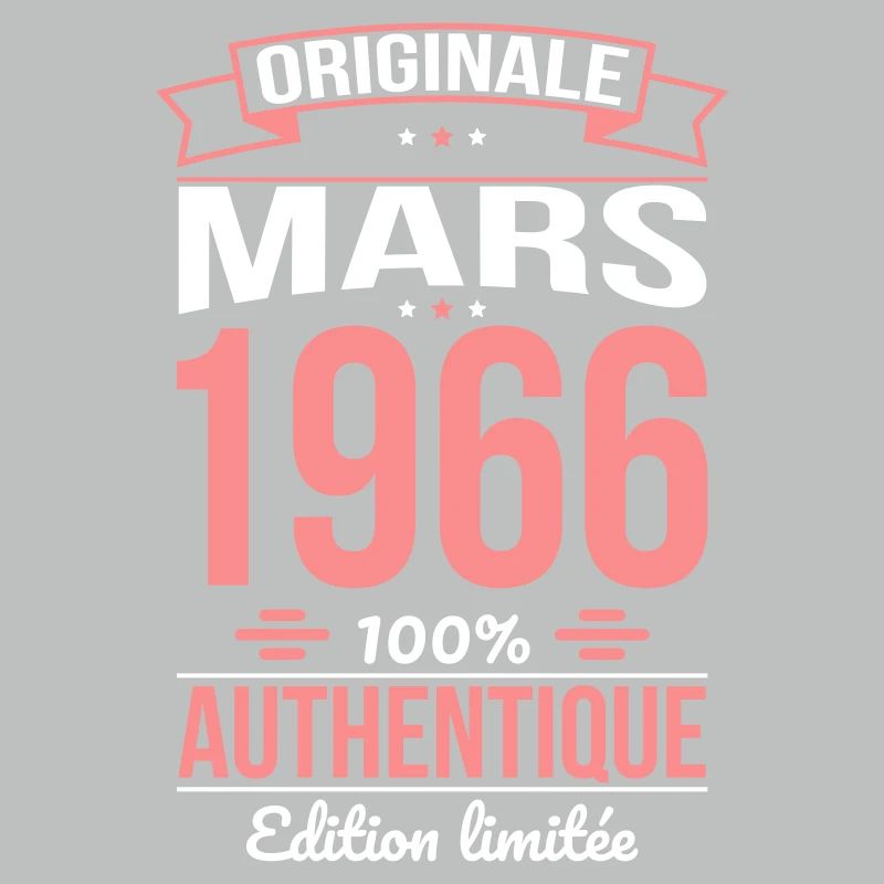 Anniversaire 60 ans - Originale - Mars 1966