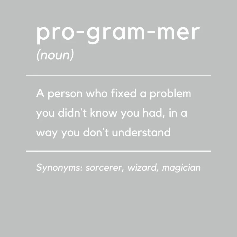 Programmer Definition Computer Entwickler Software