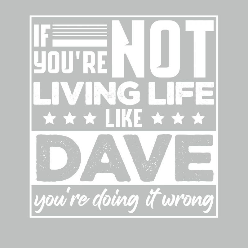 Lustiger Name Dave