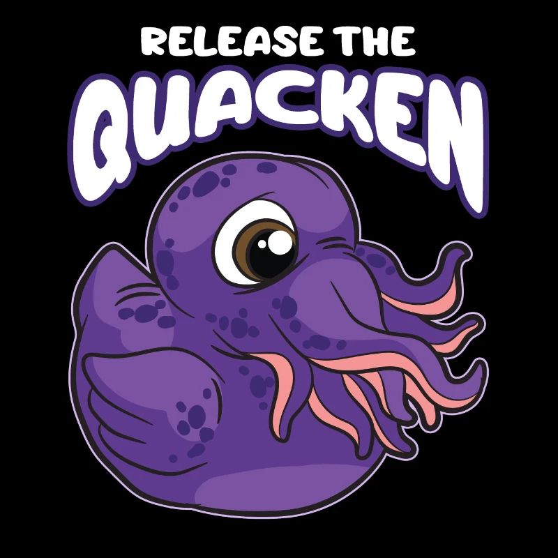 Release the Crockery Octopus Squeaky Duck