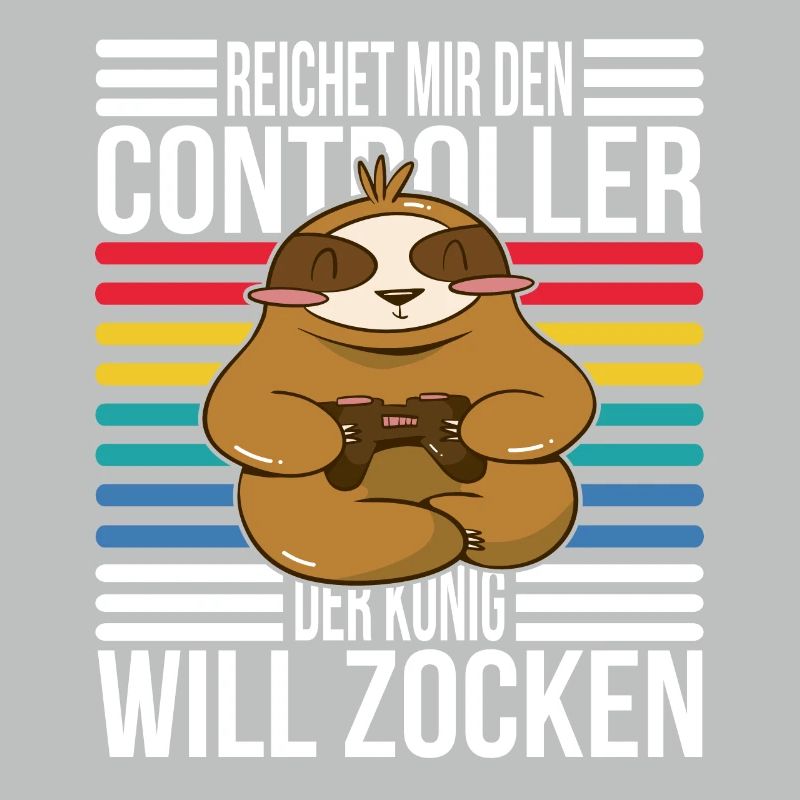 Reichet mir den Controller König Gaming Zocken