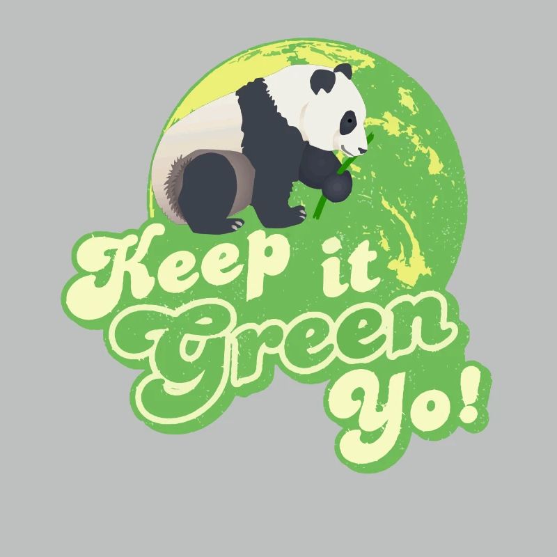 Keep It Green Panda Yo