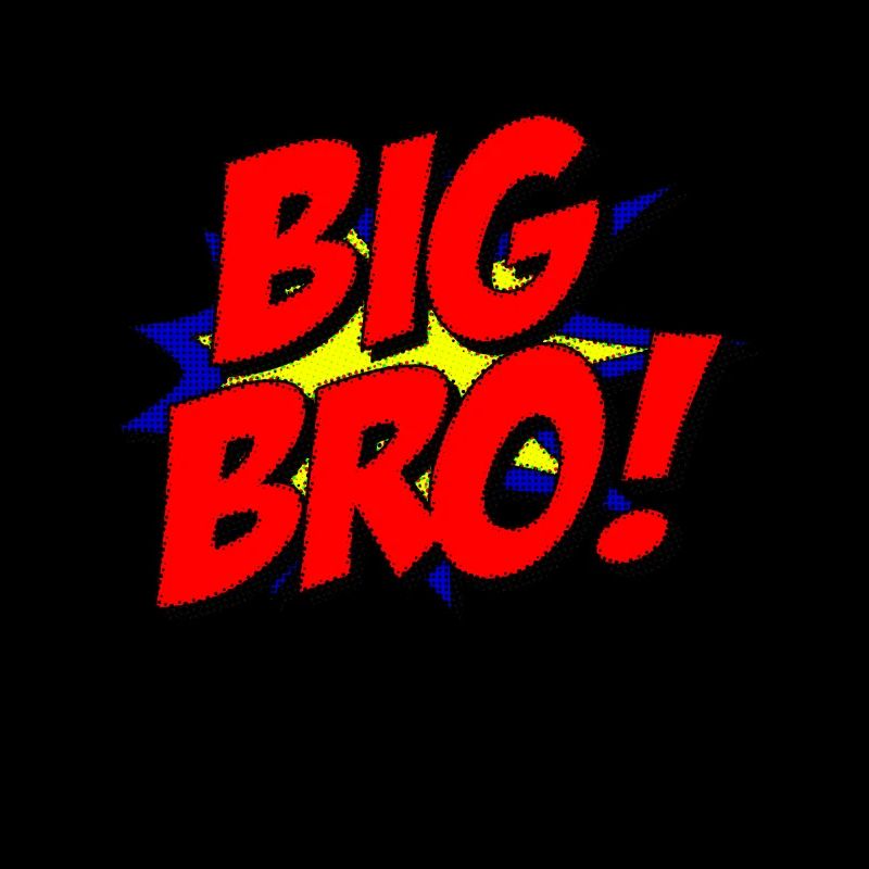 Superhero Big Bro Comic Book