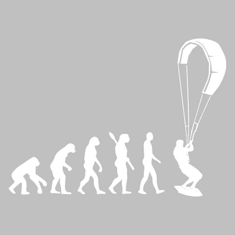 Kitesurfing - Evolution of Man, Darwin