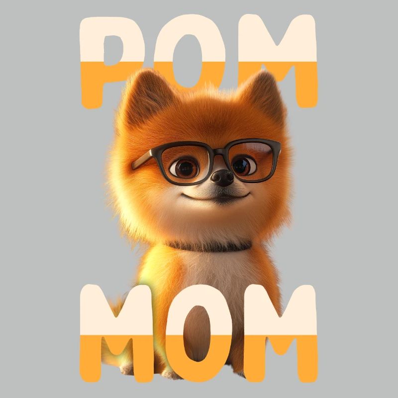 Pom Mom Zwergspitz Mommy Spitz Mama Muttertag Mom