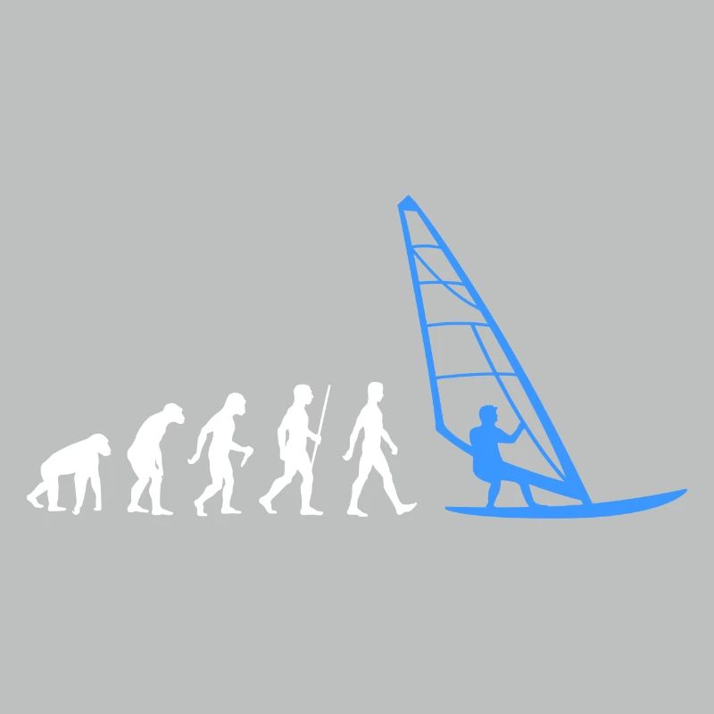 Windsurfen Evolution Windsurfer Windsurfing