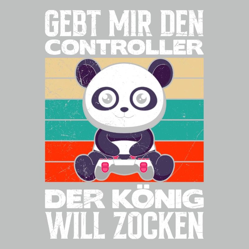Gaming Panda Gebt Mir den Controller Video Gamer