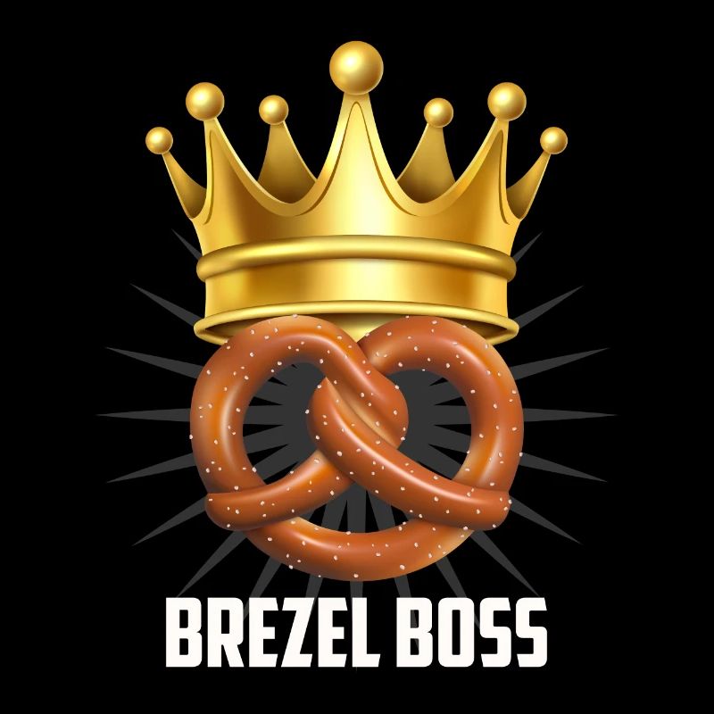 Bretzel König Bretzel Brezn Bayern
