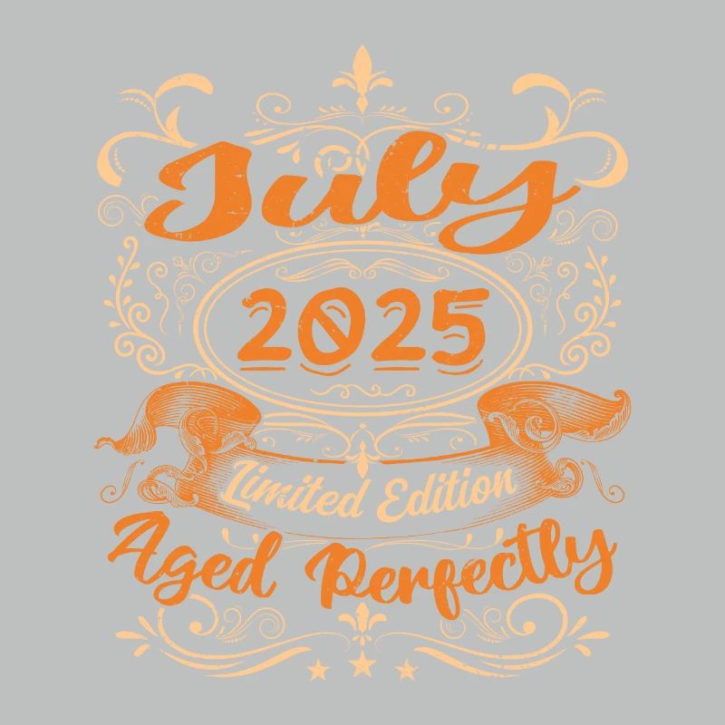 Juli 2025 Jubiläums Vintage Geschenkidee 2025