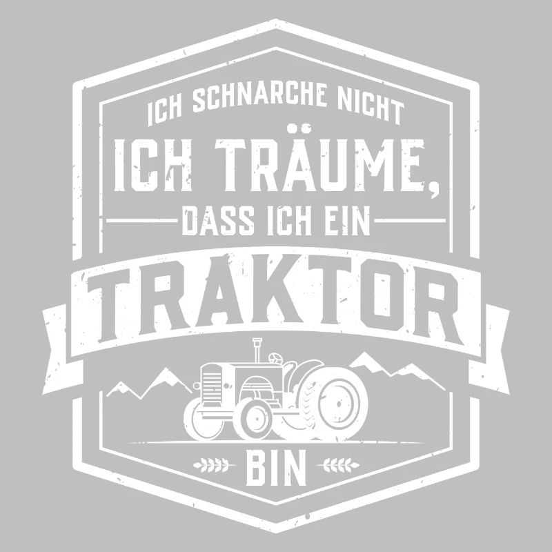 ...Ich träume, dass ich ein Traktor bin