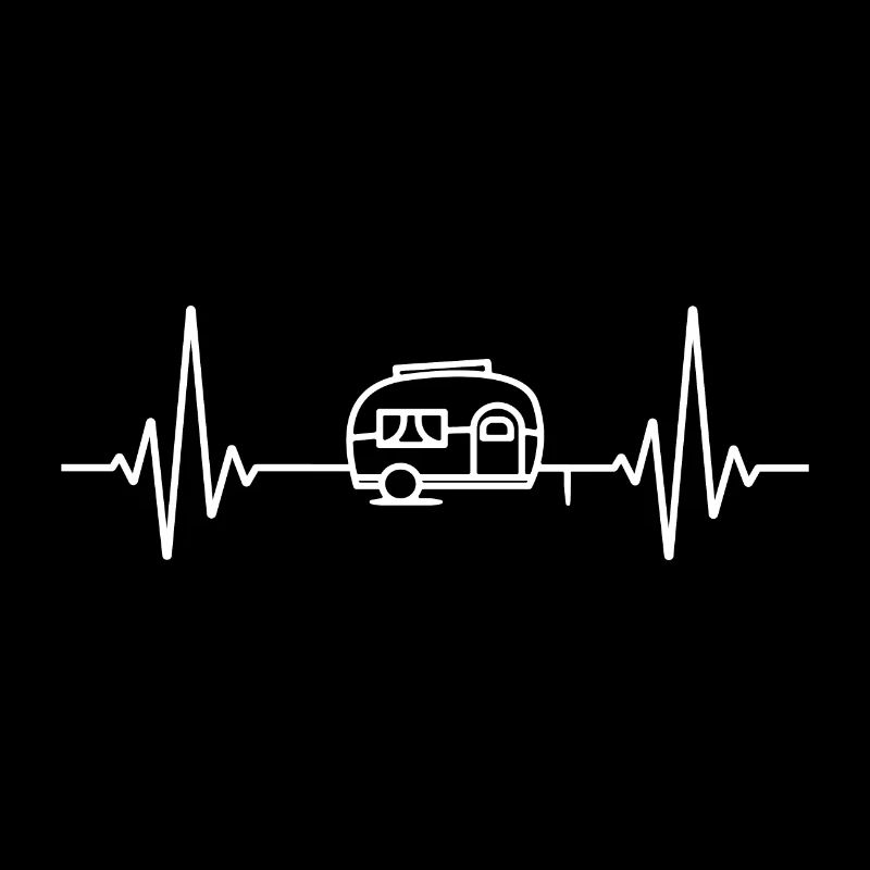 Puls Wohnwagen Frequenz | EKG Herzschlag Camping