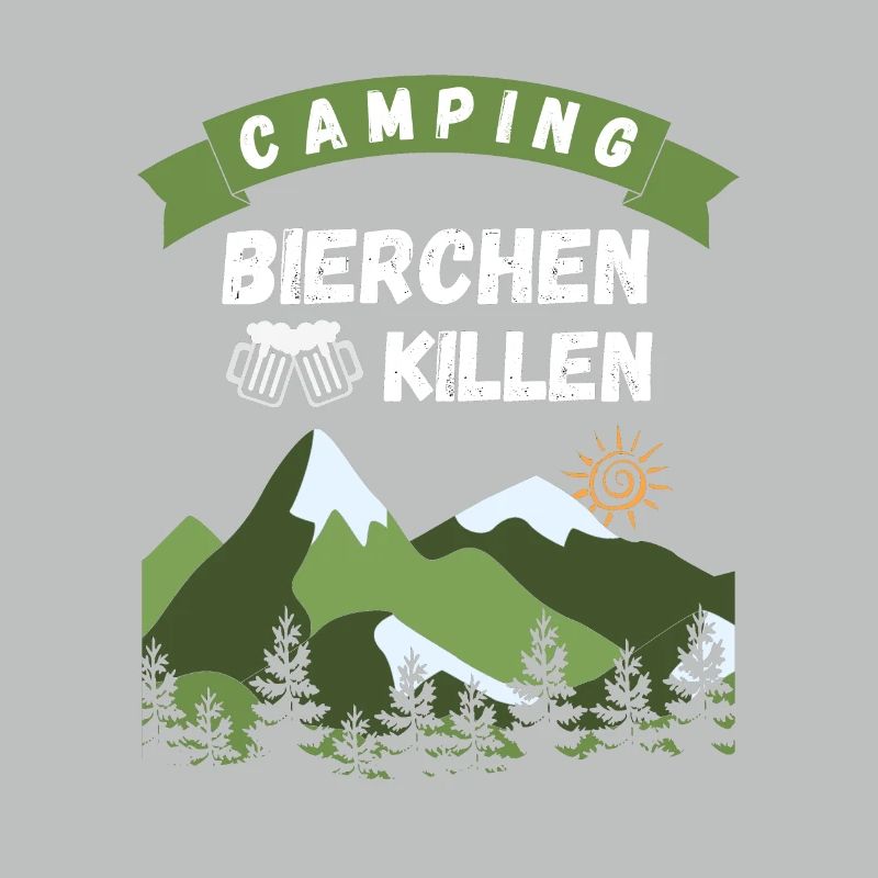 Camping Bierchen killen - Design