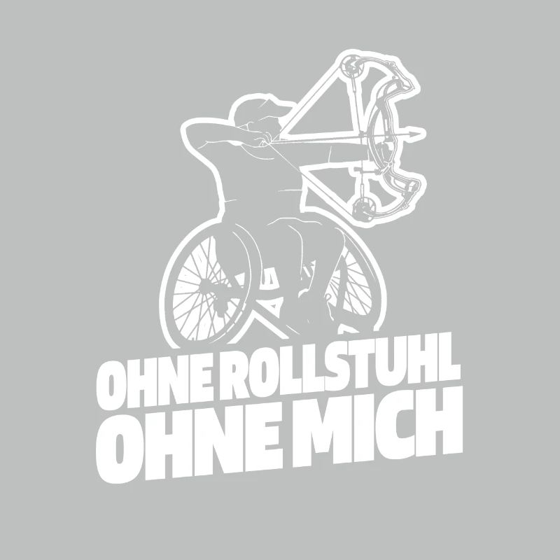 Rollstuhl Rollstuhlfahrer Bogenschießen